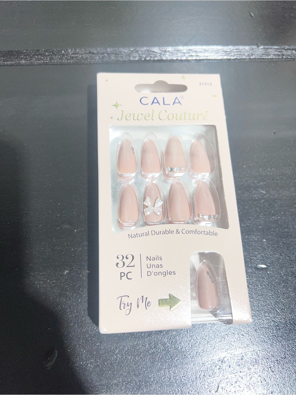 CALA Jewel Couture Soft Nude Press-On Nails - 32 Pc
